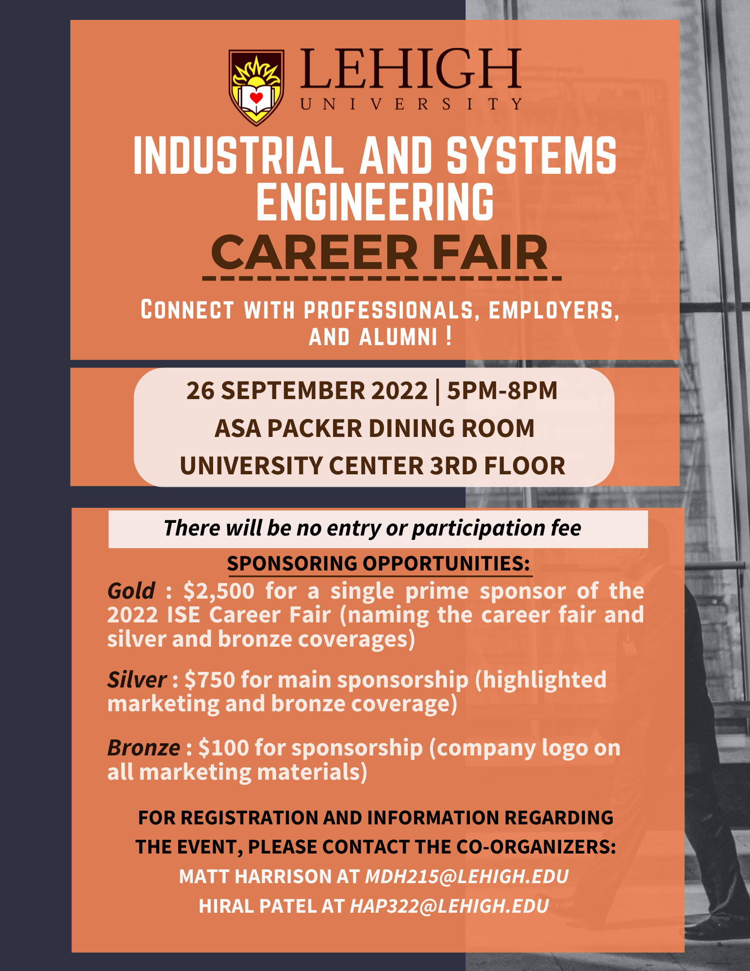 ISE Career Fair | P.C. Rossin College Of Engineering & Applied Science